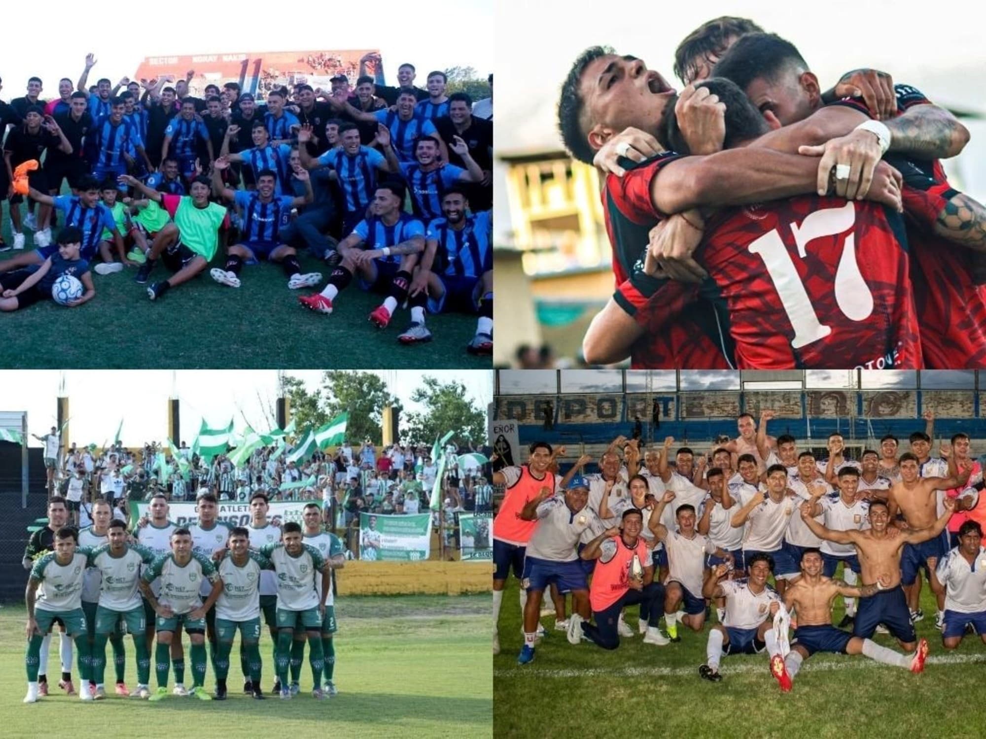 Cuatro equipos humildes ascienden al Federal A argentino