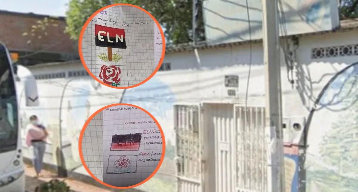 Bandera del Eln en un colegio: el rector rompe el silencio y defiende a la profesora