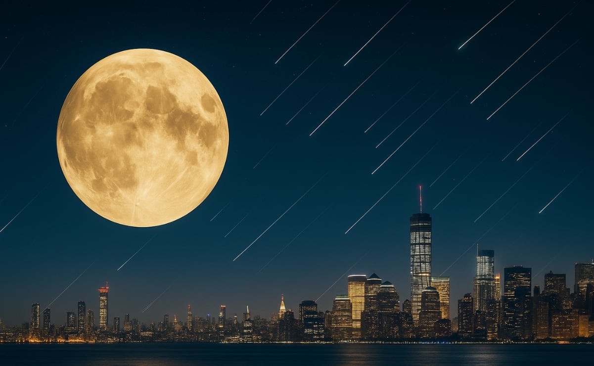 El cielo de septiembre nos regala la última superluna del año y otros espectáculos imperdibles